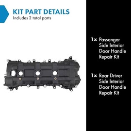 TRQ TRQ Engine Valve Cover Assembly Passenger Side RH for Dodge Chrysler Jeep 3.6L