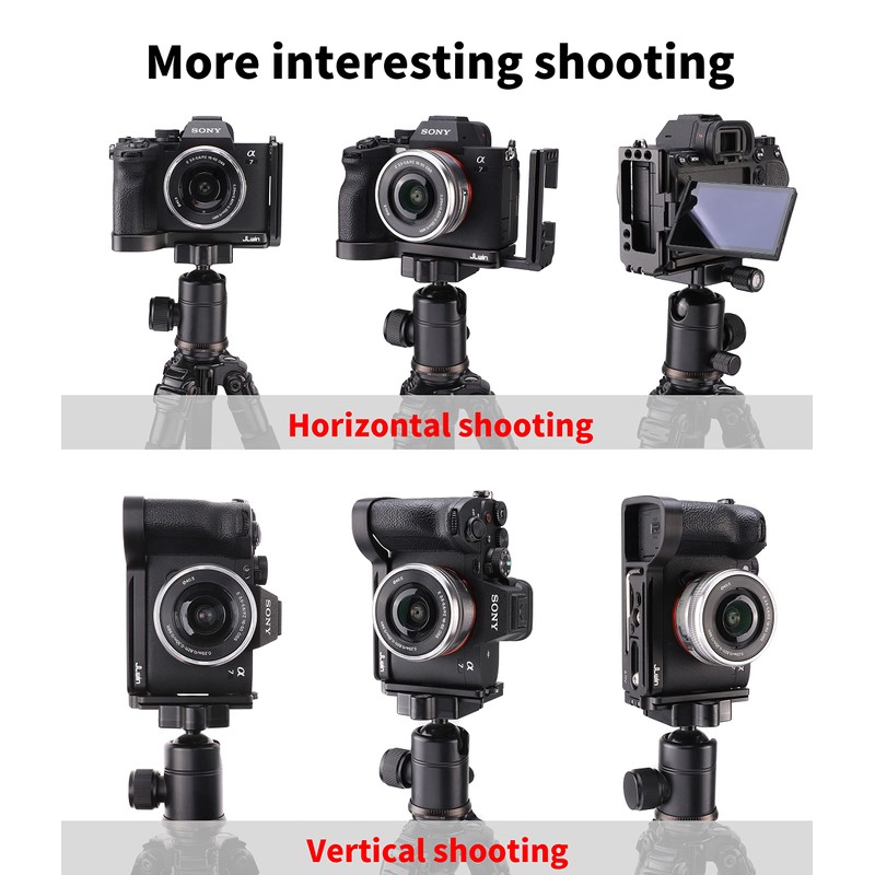 Hersmay A7 IV L Bracket Plate, L Angle Plate Quick