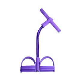 Exercise Bands | 4 Tube Pedal Workout Resistance Band - Handles Attached Rope, Sit up Workout Equipment for Beginners Women Arms Legs Use