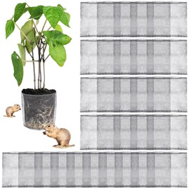 Yaocom 50 Pcs 3 Gallon Gopher and Vole Wire Mesh Basket Bulk Stainless Steel Plant Root Protector Gopher Cages for Garden Planting Underground Plant Protection