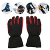 Electric Heated Gloves Polyester Waterproof Battery Powered Winter Heated Gloves