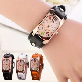 Jewelrywe Nurse Wrist Watch Pulsometer Silicone Band Easy to Read Quartz Watches for Nurses DoctorsColor: Black