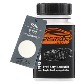 TRISTARcolor RAL 9002 Grey White Satin Paint Pen 50 ml Quick Drying