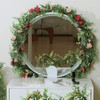 Dolicer 8 Pack Faux Eucalyptus Greenery Garland, 48FT Artificial Eucalyptus