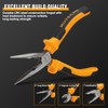 Hoteche Pliers Set with 3-Piece Set - 160 mm Combination