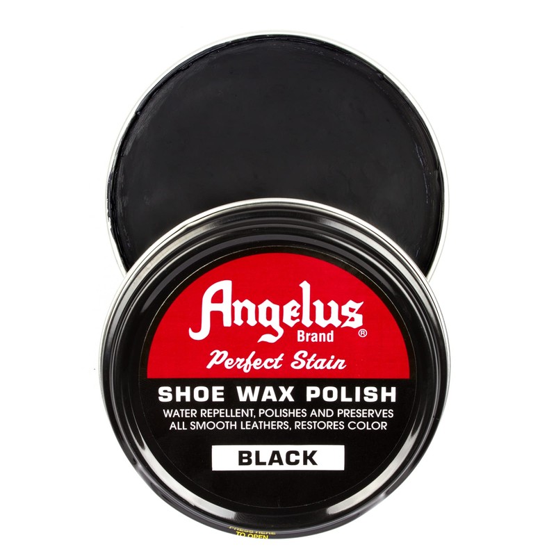 Angelus Perfect Stain Shoe Wax Polish, Professional Shoe Polish For