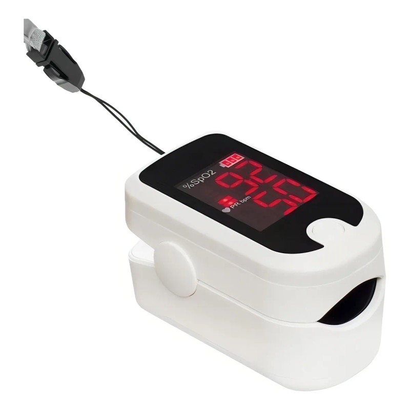 Oxímetro de pulso para dedo Homecare INH01 blanco Dr.O2