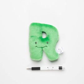 Alphapals Educational Plush Letter R - Grassy Green 4" Stuffed Alphabet - Machine Washable Toys - Perfect Learning Language Awareness and ABCs Recognition Gifts for Kids, 3, 4, & 5 Year Olds