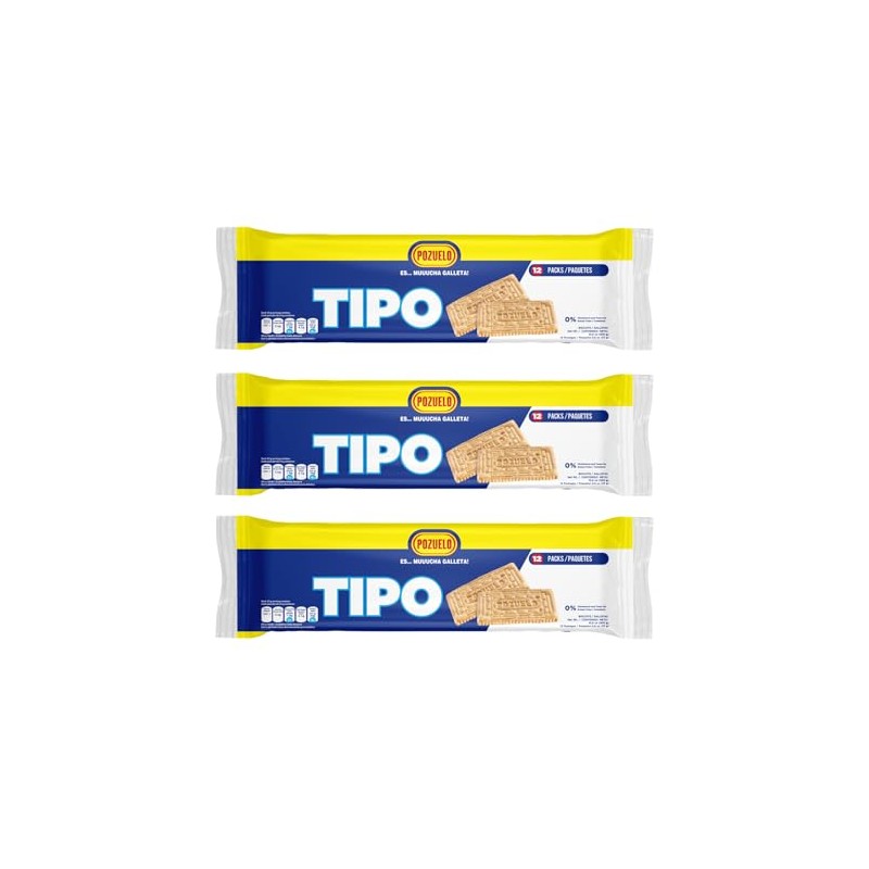 Pozuelo Tipo Cookies | Less Calories & Sodium | Classic
