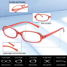 IGnaef Bayonetta Retro Rectangle Fashion Glasses for Women Fake Clear Blue Light Blocking Glasses Y2K Style