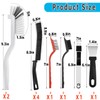 Wohohoho 10Pcs Cleaning Brushes Set, Hard Bristle Crevice Cleaning Brush,