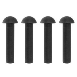 SG Store 4 x Wood Burner Steel 3/8" x 1-3/4" Door Hinges Compatible with Fisher Hinges Solid Steel