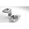 Berta 20 Pack, 1-1/2 inch Overlay 3D Soft Close Concealed