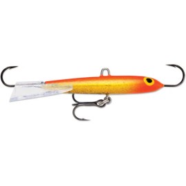 Rapala     Flat Jig      RFJ04        Holo-Flake Gold Fluorescent Red