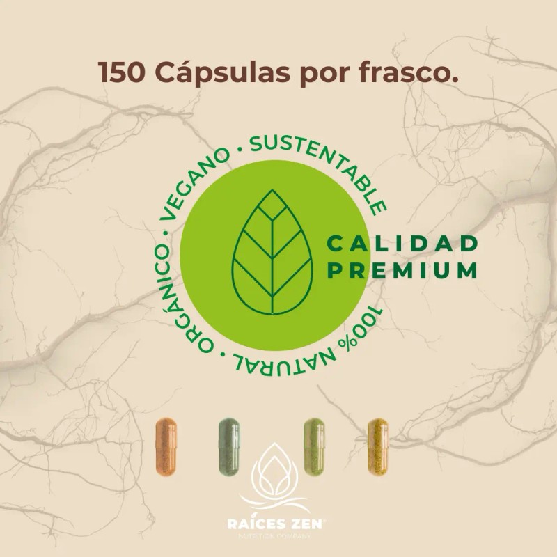 Rhodiola Rosea Raíces Zen Energía Memoria 150 Caps Sabor