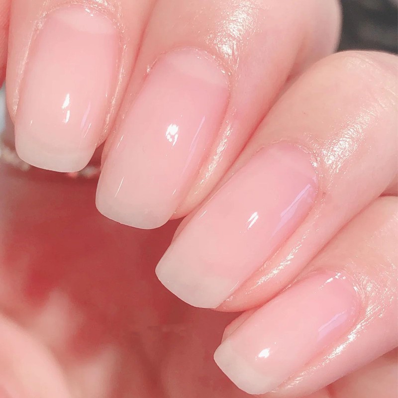 COSMOO Pale Pink Nail Polish Chip Resistant Manicure, Non-Toxic, Vegan,