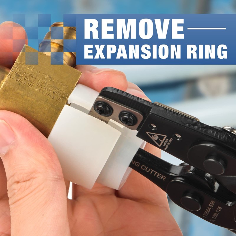 iCrimp PEX Expansion Rings Removal Tool for 1/2,5/8,3/4 &1 in.