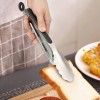 1 Alicate De Cocina De Acero Inoxidable, Pinzas Para Aliment