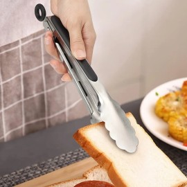 1 Alicate De Cocina De Acero Inoxidable, Pinzas Para Aliment 13inch