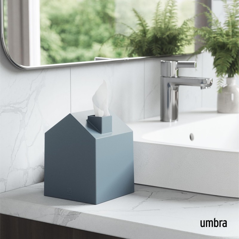 Umbra Casa Cosmetic Tissue Box - Modern and Decorative Tissue