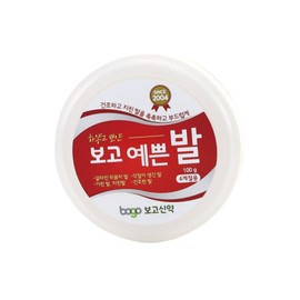 Bogo Shinyak Boryeong white and clean foot cream, 1 pack, 2 pieces / 보고신약 보령 하얗고 뽀얀 예쁜발 풋크림, 1개입, 2개