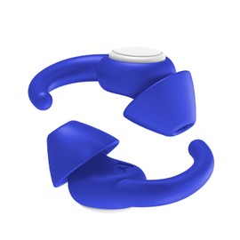 Fitciz Ear Protection Earplugs for Concerts, Earplugs for Festivals, Music, Parties, DJs, and Events. Concert Ear Plugs with Medium Degree of Noise Reduction, Earplugs Concerts, blue