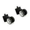 Arxus Detachable Replacement Wheels for Expandable Duffle Bag 2 Pcs,