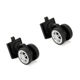 Arxus Detachable Replacement Wheels for Expandable Duffle Bag 2 Pcs, Spinner Wheels for Rolling Carry On Luggage Bag