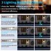 Solar Wall Lights Outdoor with 3 Lighting Modes & Motion