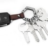 WANERSEN Titanium Keychain Hexagonal Keychain Car Keychain Pendant EDC Gadgets