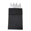 wumio Pocket Square, One Touch, White, Easy to Insert, Dress