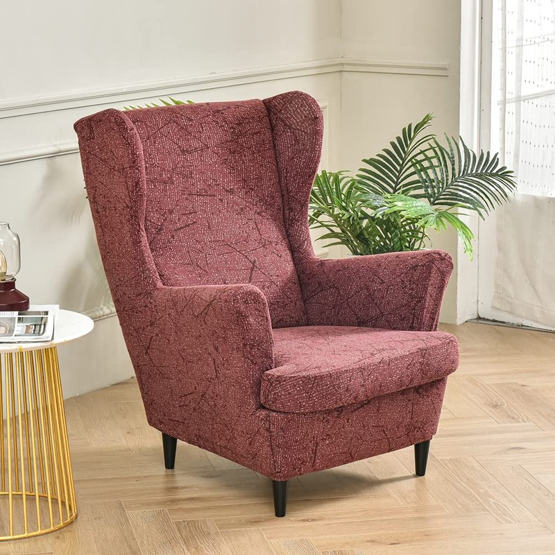 EBETA Armchair Cover, Armchair Throws, Wing Chair Cover, Elastic Stretch