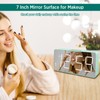 Peakeep Digital Clock, Alarm Clock Battery Backup Powered for Bedrooms