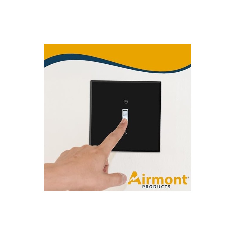 Jumbo 2-Gang Toggle Switch Plate Cover – Oversized 5.5"x5.5" Centered