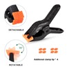 Nylon Spring Clamps, UTEBIT 4.5inch Pack of 8 Plastic Heavy