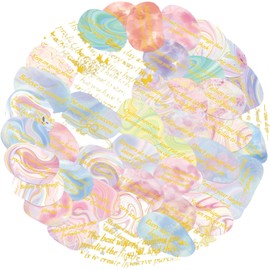 Pegatinas de vida artística, pegatinas para álbumes de recortes, pegatinas decorativas, pegatinas adhesivas para equipaje, vidrio, agendas, cuadernos, decoración de álbumes de recortes