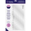 Crafter's Companion TH-1585 Threaders Shaper Cutter Geometric Half Hexagon, One