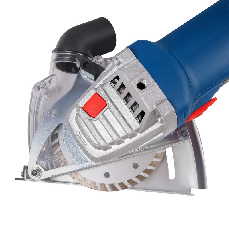 HERZO Dust Extraction Cutting Guard for 115/125mm Angle Grinder
