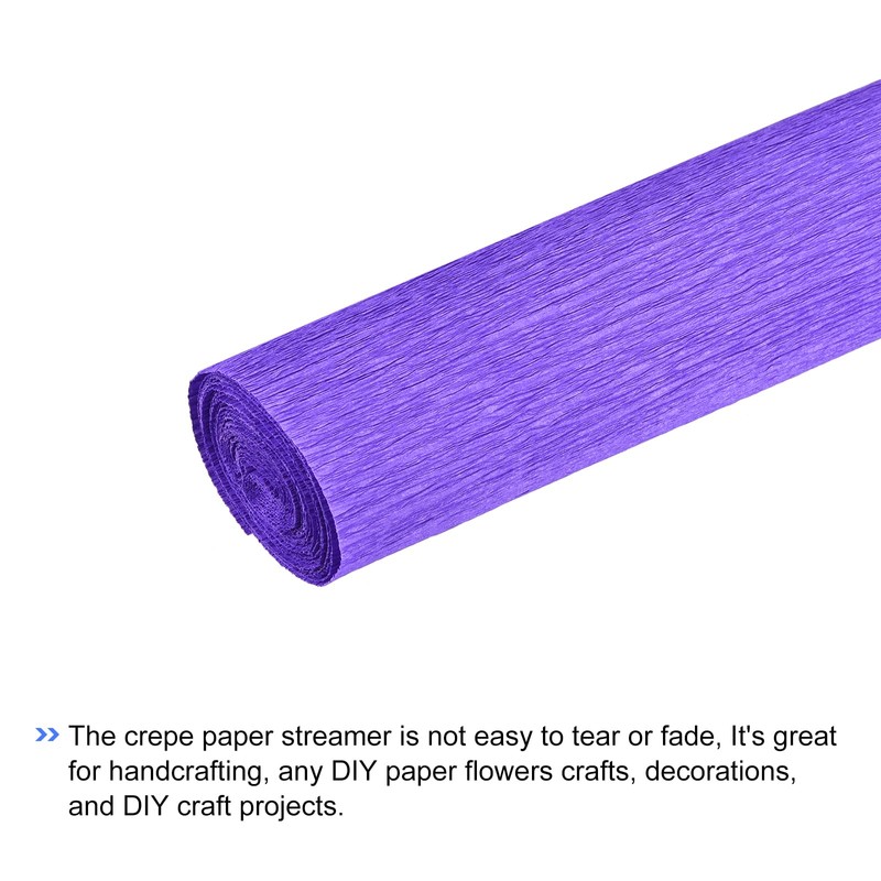 MECCANIXITY 2 Pcs Crepe Paper Roll 6.9ft Long 20 Inch