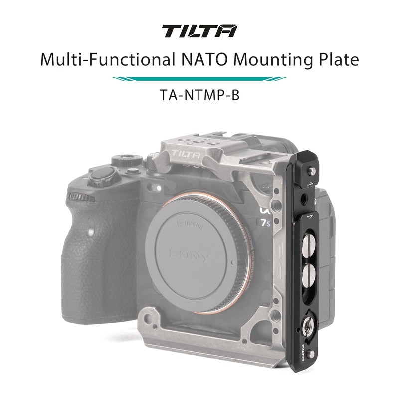 Tilta Multifunctional NATO Mounting Plate with NATO Rail, Cold Shoe