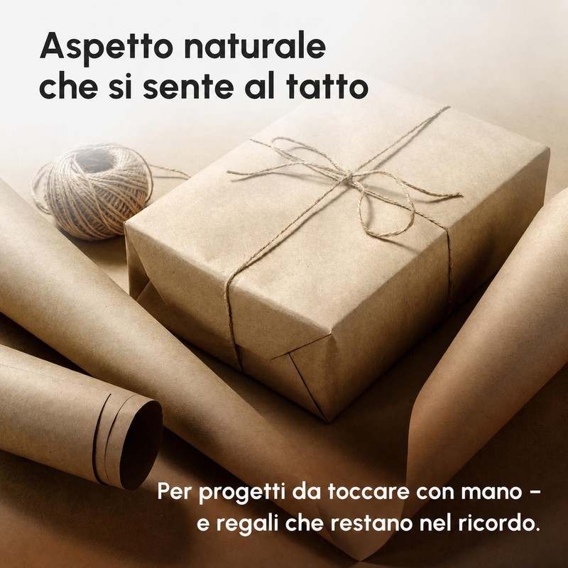 eliant. Carta Kraft A4 120 g 100 Fogli Avana per