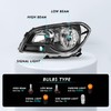 TUSDAR Headlight Assembly Replacement Fit For 2008 2009 2010 2011
