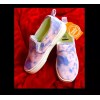 Wonder Nation Canvas Girls Slip On sneaker w Memory Foam