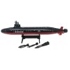 Toy Essentials 16.5 Inch Toy Navy Black Submarine with Sound