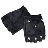 BUZZxSELECTION GB026 Men's Leather Gloves Rock Punk Bike Studs