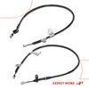 A-Premium Rear Driver and Passenger Side Parking Brake Cable Assembly