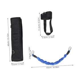 KOMBIUDA 1set Speed and Agility Resistance Bands for Vertical Jump and Strength Training Performance for Basketball Football Volleyball and More Portable Exercise Kit