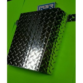 PBR Ezgo RXV FRONT BUMPER Golf Cart Diamond Plate Front Shield 2008-UP Made in USA