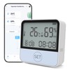 Hapippofa 4 in 1 WiFi Hygrometer Humidity Meter Wireless Smart