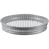 HVAC OV Galvanized Metal Duct End Cap - 10 Inch